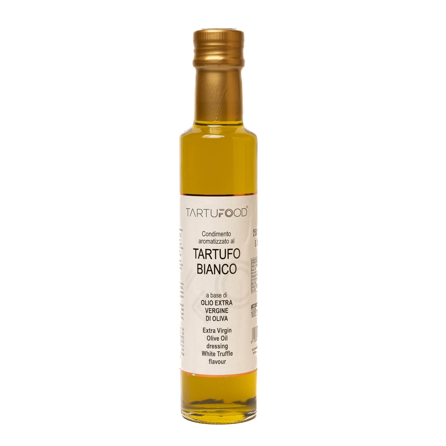 WHITE TRUFFLE FLAVORED DRESSING BASED ON EXTRA VIRGIN OLIVE OIL